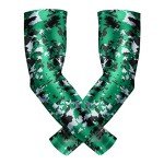 Bucwild Sports Green Camo Compression Arm Sleeves