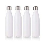 17 oz Stainless Steel Water Bottles - 4 Pack