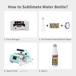 17 oz Stainless Steel Water Bottles - 4 Pack