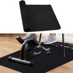 Non-Slip Workout Mat for Under Desk Ellipticals