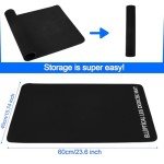 Non-Slip Workout Mat for Under Desk Ellipticals