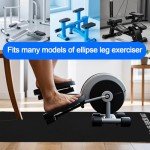 Non-Slip Workout Mat for Under Desk Ellipticals