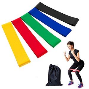 5-Pack Resistance Bands Set for Home Workouts