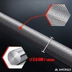 Amonax 4ft Olympic Straight Barbell Weight Bar
