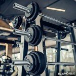 Amonax 4ft Olympic Straight Barbell Weight Bar