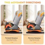 Compact Under Desk Elliptical Trainer for Home Use