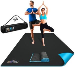 Extra Thick 7' x 5' Non-Slip Yoga Mat