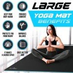 Extra Thick 7' x 5' Non-Slip Yoga Mat