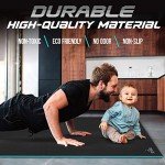 Extra Thick 7' x 5' Non-Slip Yoga Mat