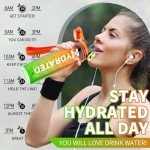Mevoly 32oz Motivational Water Bottle - BPA Free