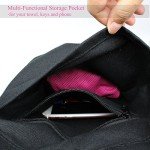 ONEGenug Yoga Mat Bag with Pockets (Black)