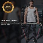 Portable Resistance Band Workout Bar for Home Fitness