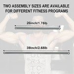 Portable Resistance Band Workout Bar for Home Fitness