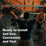 Portable Resistance Band Workout Bar for Home Fitness