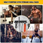Home Gym Multi-Purpose Wall Mount Storage Rack