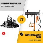 Home Gym Multi-Purpose Wall Mount Storage Rack