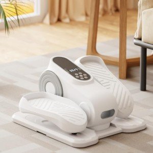 Portable Under Desk Elliptical Machine with Remote