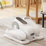 Portable Under Desk Elliptical Machine with Remote