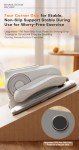 Portable Under Desk Elliptical Machine with Remote