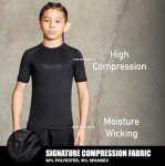 Kids' Jiu Jitsu Compression Shirt - Short Sleeve
