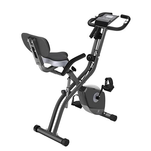 Adjustable Folding Exercise Bike for Home Workouts
