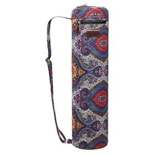 Fremous Portable Yoga Mat Bag with Storage Pockets