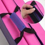 EYEPOWER Thick Gymnastics Mat - 180x60cm, Pink Purple