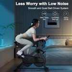 Superun Indoor Spin Bike with Adjustable Resistance