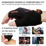 MOREOK Gel Padded Cycling Gloves for Men/Women
