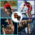 MOREOK Gel Padded Cycling Gloves for Men/Women