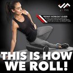 24-Inch High Density Muscle Foam Roller - Blue