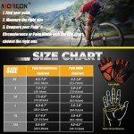 MOREOK Gel Padded Cycling Gloves for Men/Women