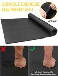 WERCHO Non-Slip Exercise Bike Mat, 30" x 60