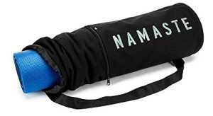 Namaste Yoga Mat Bag - Breathable Canvas Sling