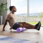 Purple 90cm Foam Roller for Muscle Massage