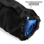 Namaste Yoga Mat Bag - Breathable Canvas Sling