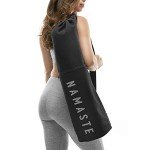 Namaste Yoga Mat Bag - Breathable Canvas Sling