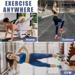 Set of 5 Skin-Friendly Resistance Bands for Fitness