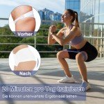 Set of 5 Skin-Friendly Resistance Bands for Fitness