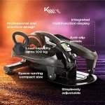 KM Fit Leg Trainer - LCD Display & Adjustable Resistance