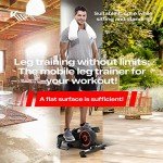 KM Fit Leg Trainer - LCD Display & Adjustable Resistance