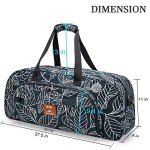 AROME Large Yoga Mat Bag with Wet Pocket