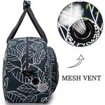 AROME Large Yoga Mat Bag with Wet Pocket