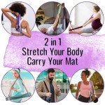 TECEUM 2-in-1 Yoga Mat Strap - Adjustable Lengths
