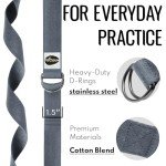 TECEUM 2-in-1 Yoga Mat Strap - Adjustable Lengths