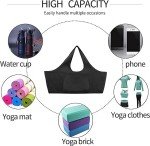 Extra Large Yoga Mat Carrier with Pockets