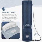 Gonex Waterproof Yoga Mat Carry Bag with Pockets