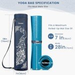 Gonex Waterproof Yoga Mat Carry Bag with Pockets