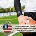 Youth Compression Arm Sleeve Pair for Sports