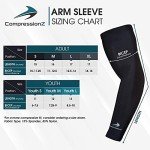 Youth Compression Arm Sleeve Pair for Sports